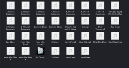 FREE Cinematic Whooshes SFX Mini Pack