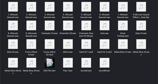 FREE Cinematic Whooshes SFX Mini Pack