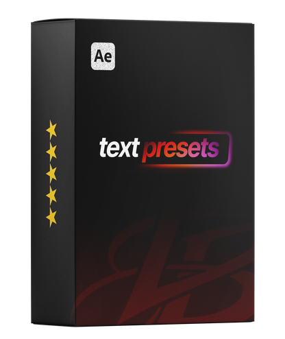 Premium Text Animation (After Effects)
