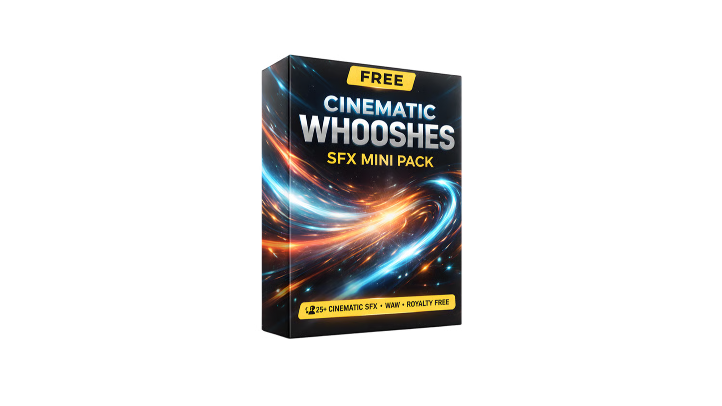 FREE Cinematic Whooshes SFX Mini Pack