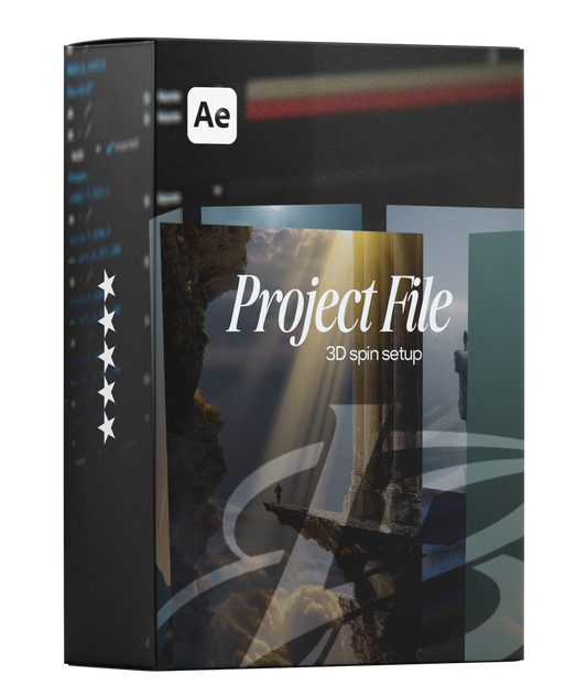 Free 3D Spin Setup – After Effects Project File