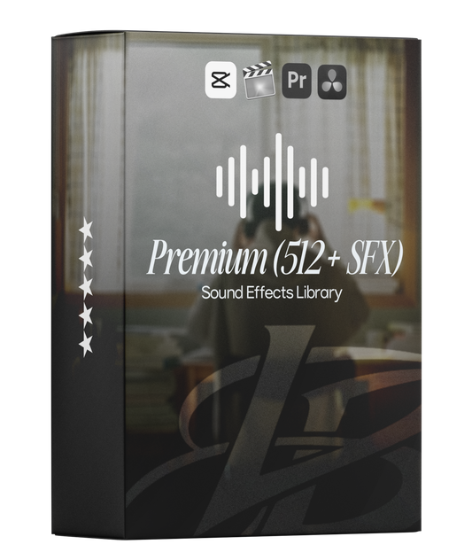 Premium Sound Effects Library (512+ SFX)
